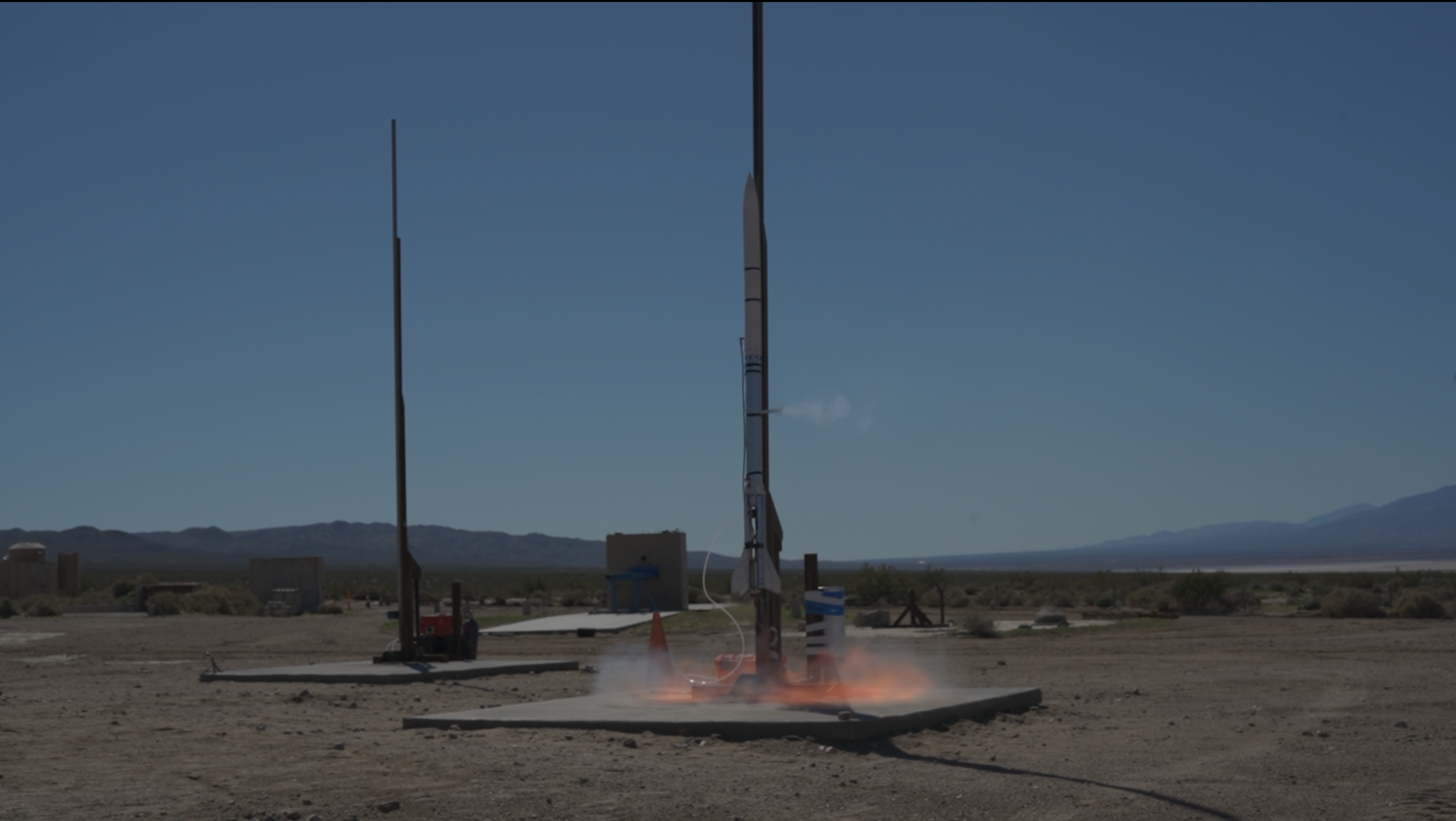 Team at the launch site